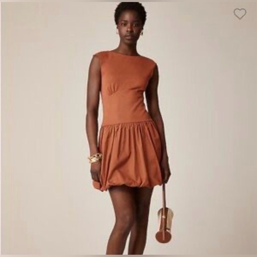 NWT J.Crew Bubble-hem Mixy Dress Size XXL
